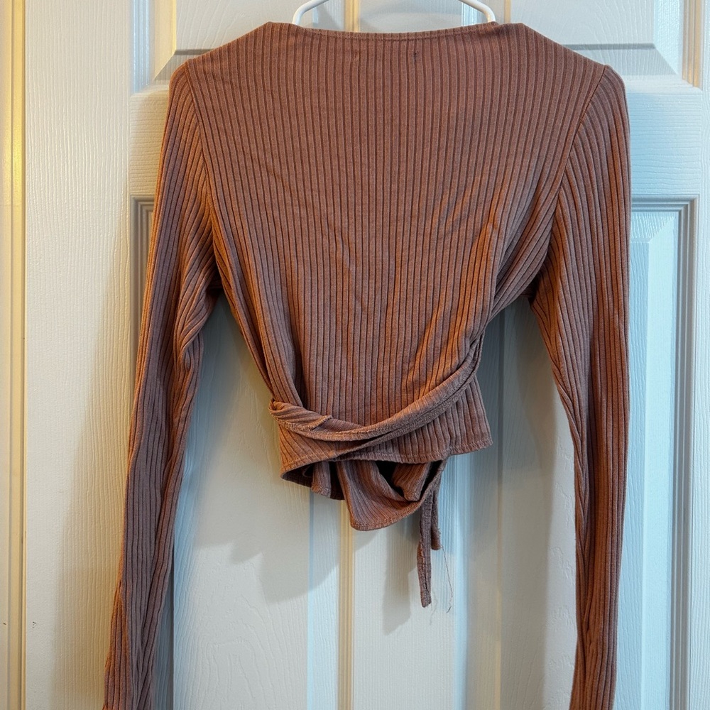 Reformation Wrap Ballet Core Top - Picture 4 of 4